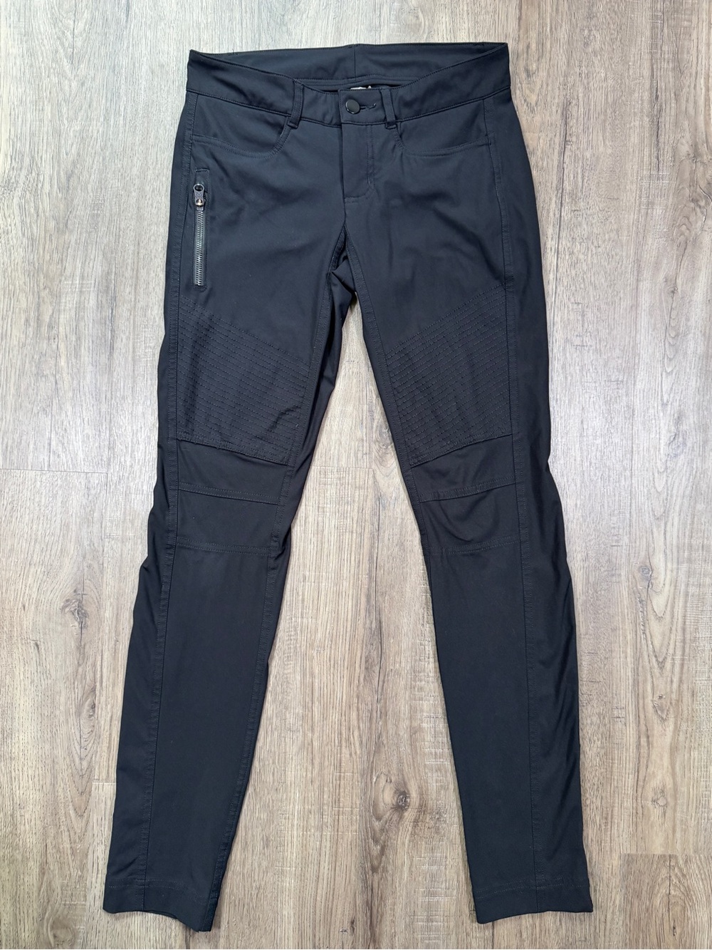 Lululemon Bust A Move Moto Pants Black Skinny Size 6